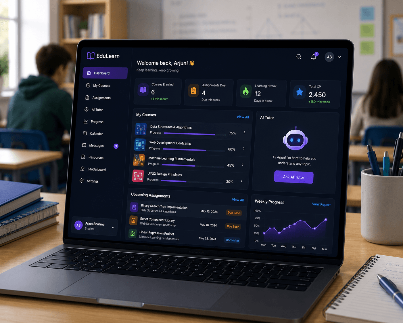 EduLearn project preview