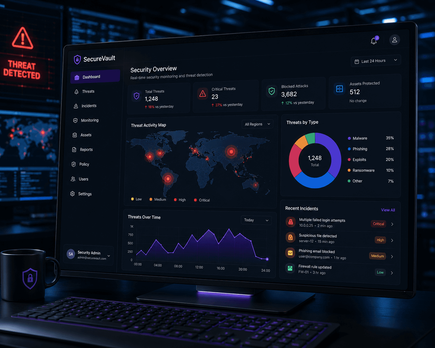 SecureVault project preview